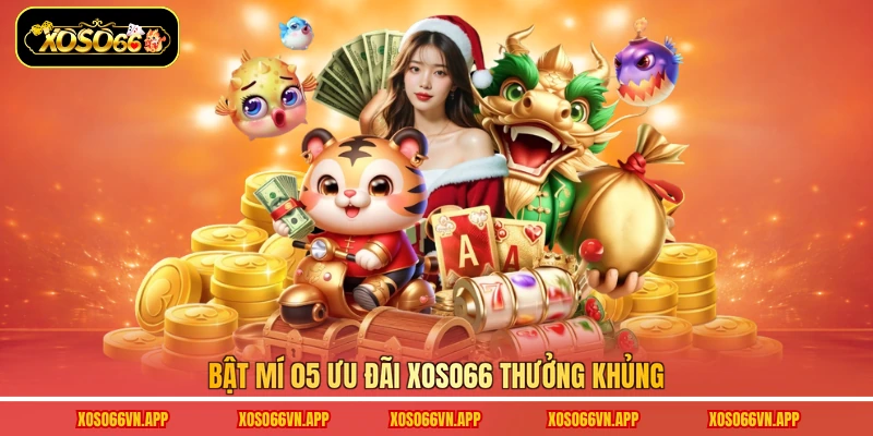 Bật mí 05 ưu đãi Xoso66 thưởng khủng