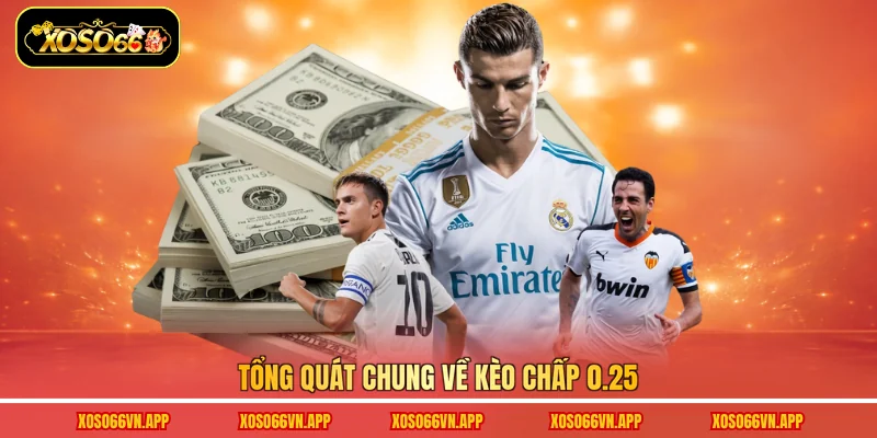 Tổng quát chung về kèo chấp 0.25