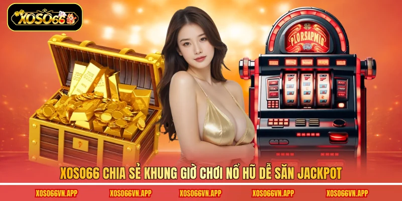 Xoso66 chia sẻ khung giờ chơi nổ hũ dễ săn Jackpot