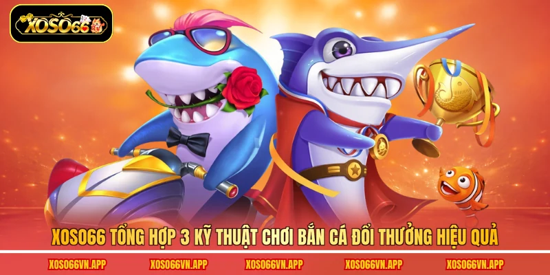 Xoso66 tổng hợp 3 kỹ thuật chơi bắn cá đổi thưởng hiệu quả